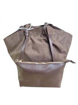 Bolso Shopper AMICHI Marrón