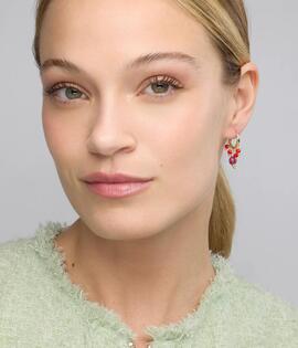 Pendientes LUXENTER Globo Rojo y Azul