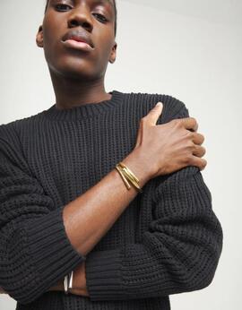 Pulsera UNO DE 50 tres formas orgánicas entrelazadas