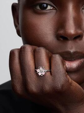 Anillo PANDORA plata Flor de Cerezo