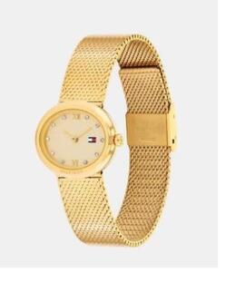 Reloj TOMMY dorado mini esfera ovalada
