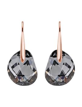 Pendientes SWAROVSKI Galet gris