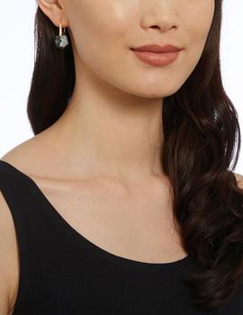 Pendientes SWAROVSKI Galet gris