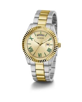 Reloj GUESS Bicolor  Nº Romanos Verdes