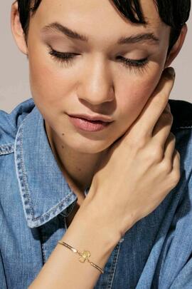 Pulsera NOMINATION acero cordon NIÑA dorada