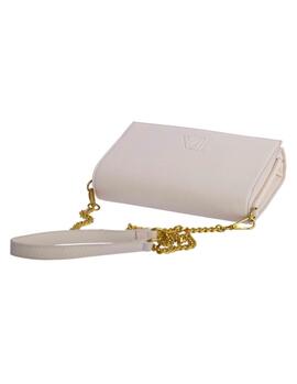 Bandolera DON ALGODON Marbella lisa solapa logo grabado