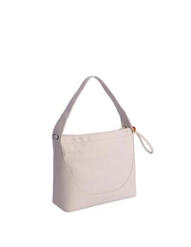 Bolso DON ALGODON hombro cierre cremallera y ajusta bola