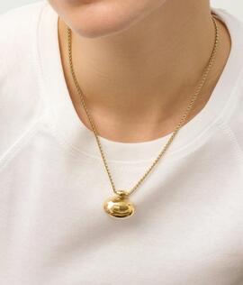 Colgante RADIANT Soulmate Oval Dorado