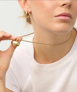 Colgante RADIANT Soulmate Oval Dorado