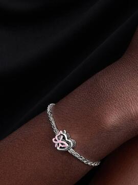 Charm PANDORA Corazón y Mariposa Entrelazados