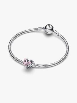 Charm PANDORA Corazón y Mariposa Entrelazados