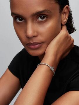 Charm PANDORA Flor en Filigrana y Pavé