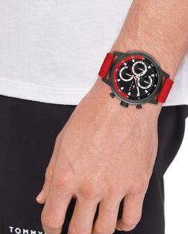 Reloj TOMMY Silicona Roja