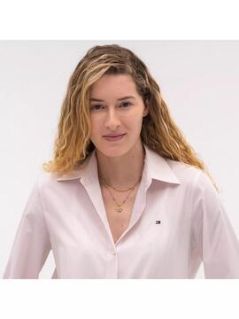 Collar TOMMY Doble Cadena Cuelga Corazón