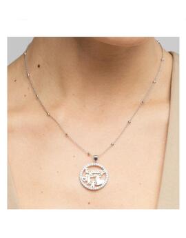 Colgante LUXENTER plata TE QUIERO MAMA