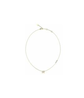 Collar GUESS Cristal Rectagular