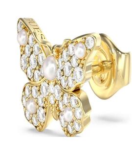 Pendientes GUESS Mariposa Circonitas y Perlas