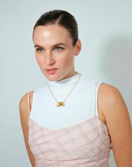 Colgante LUXENTER  dorado 2 aros