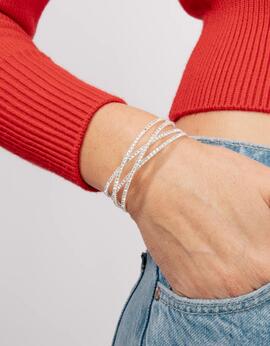 Pulsera LUXENTER Brazalete Doble Circonitas