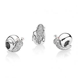 Charm PANDORA Caracol Brillante