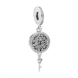 Charm colgante PANDORA Llave del Amor Real