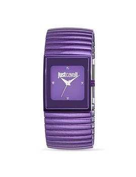just cavalli reloj elastico violeta